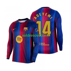 FC Barcelona Karim Adeyemi 14 Domaći Nogometni Dres 2026-2027 Dugim Rukavima